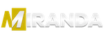Link e logomarca da Miranda Comunicações